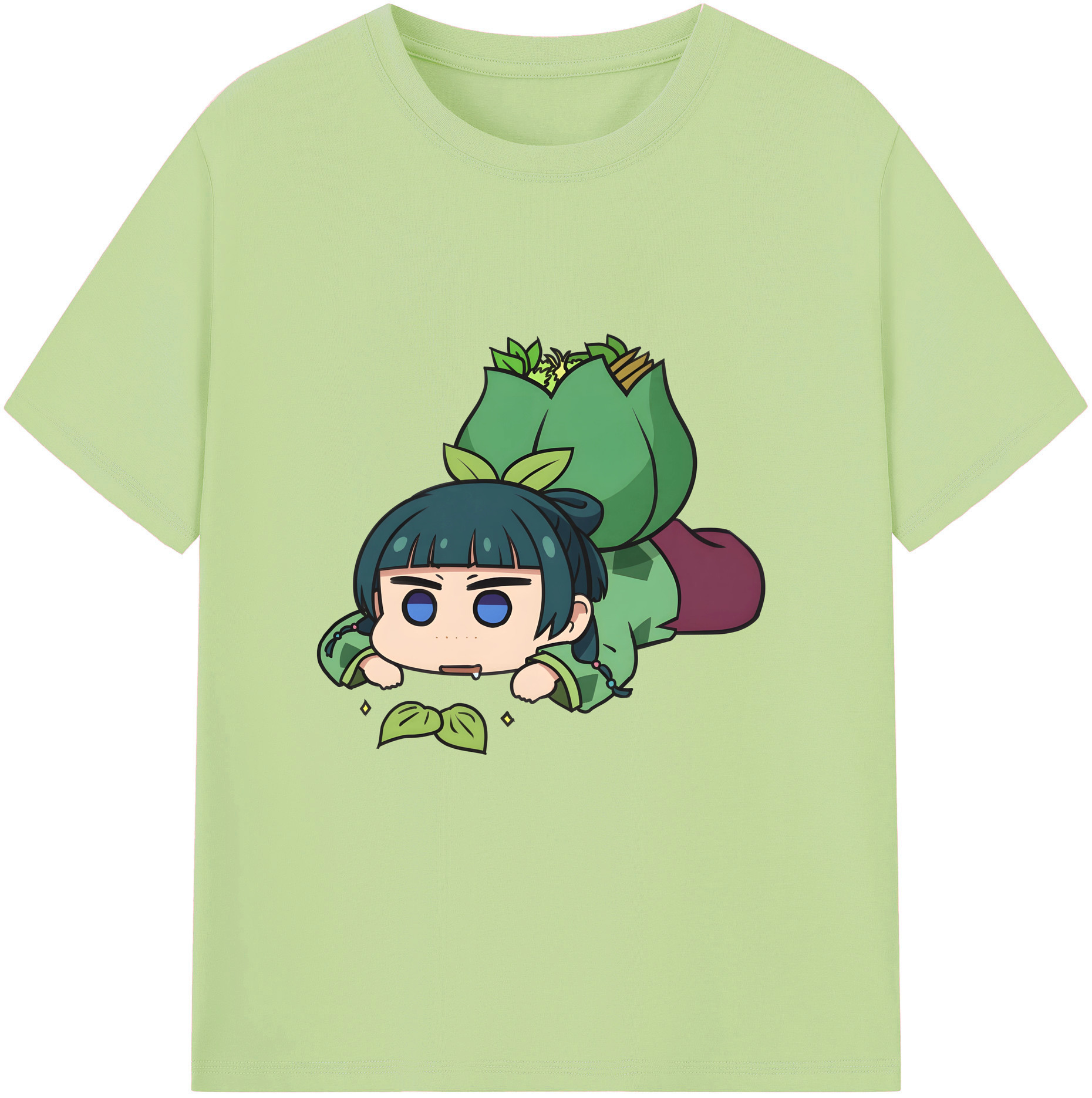 （画像用） 薬屋のひとりごと The Apothecary Diaries 綿100％半袖Tシャツ（フロントプリント）